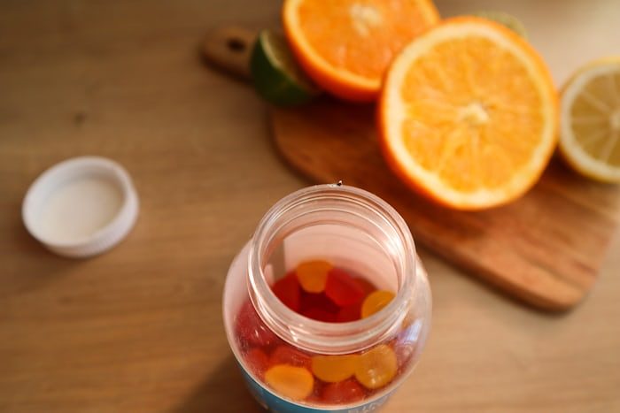 Vitamin C gummies campaign creative